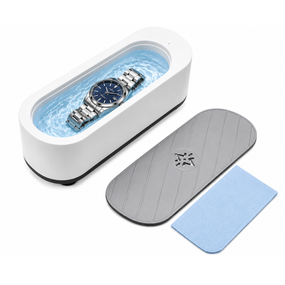UltrasonicPure | Limpiador Ultrasónico Premium para Relojes, Gafas y Joyas
